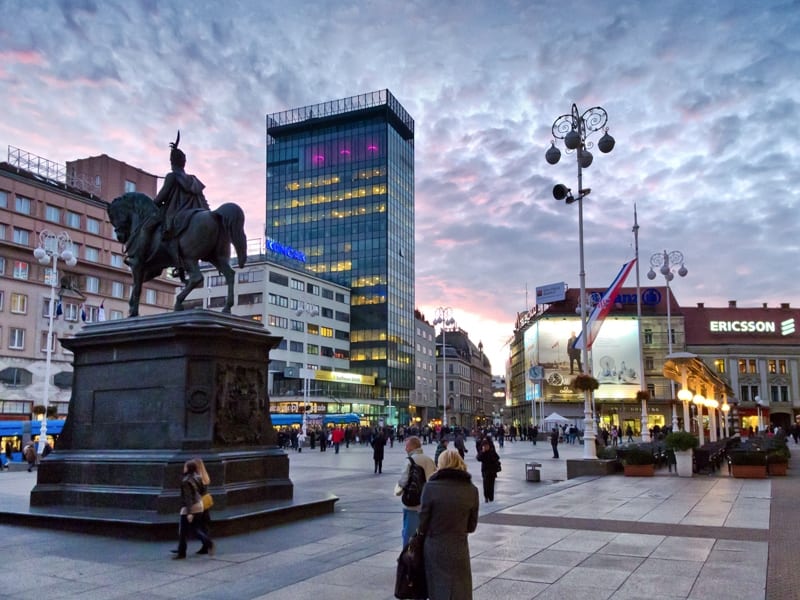 Ban Jelačić Square, Zagreb