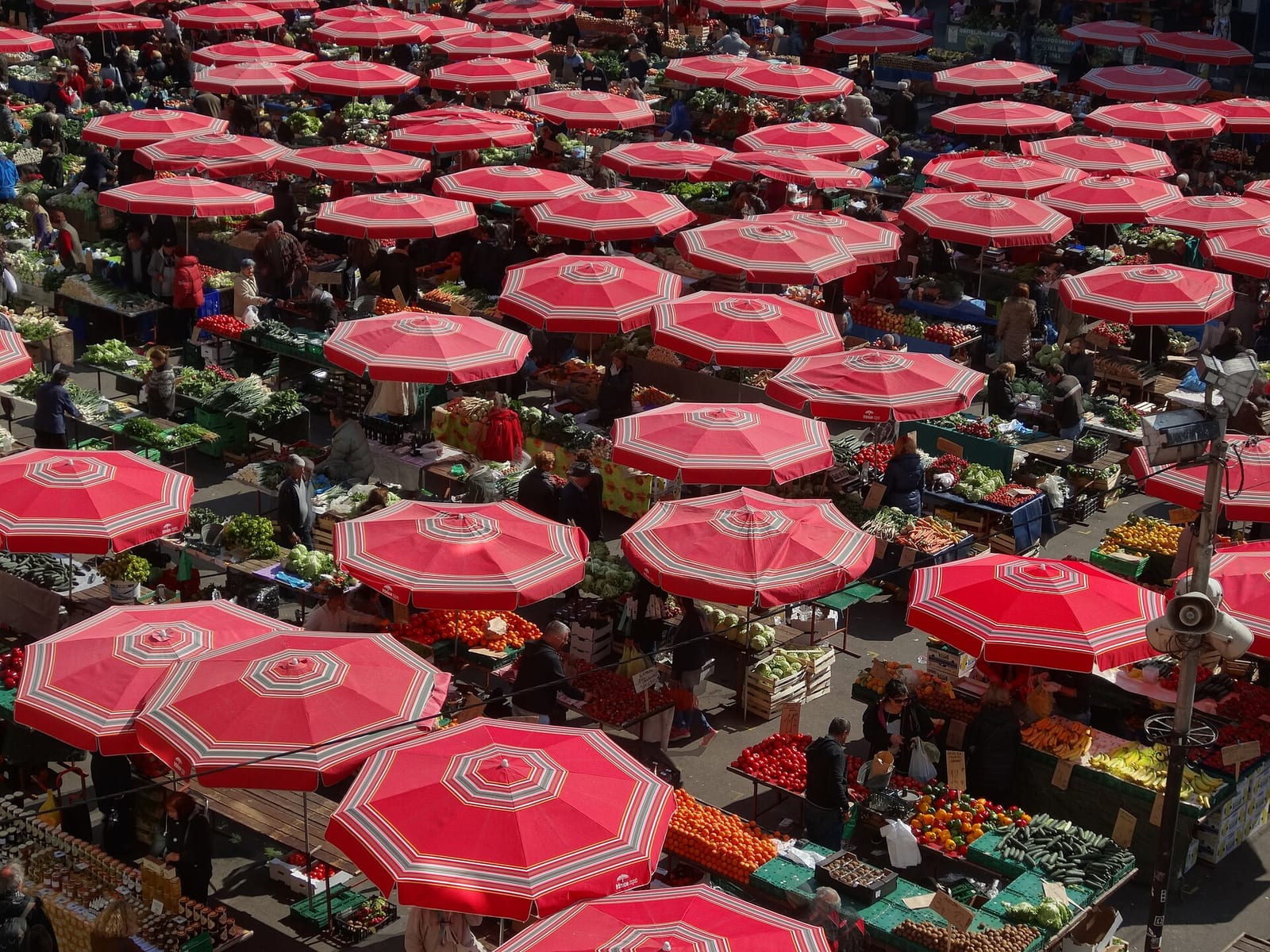 Dolac Market, Zagreb
