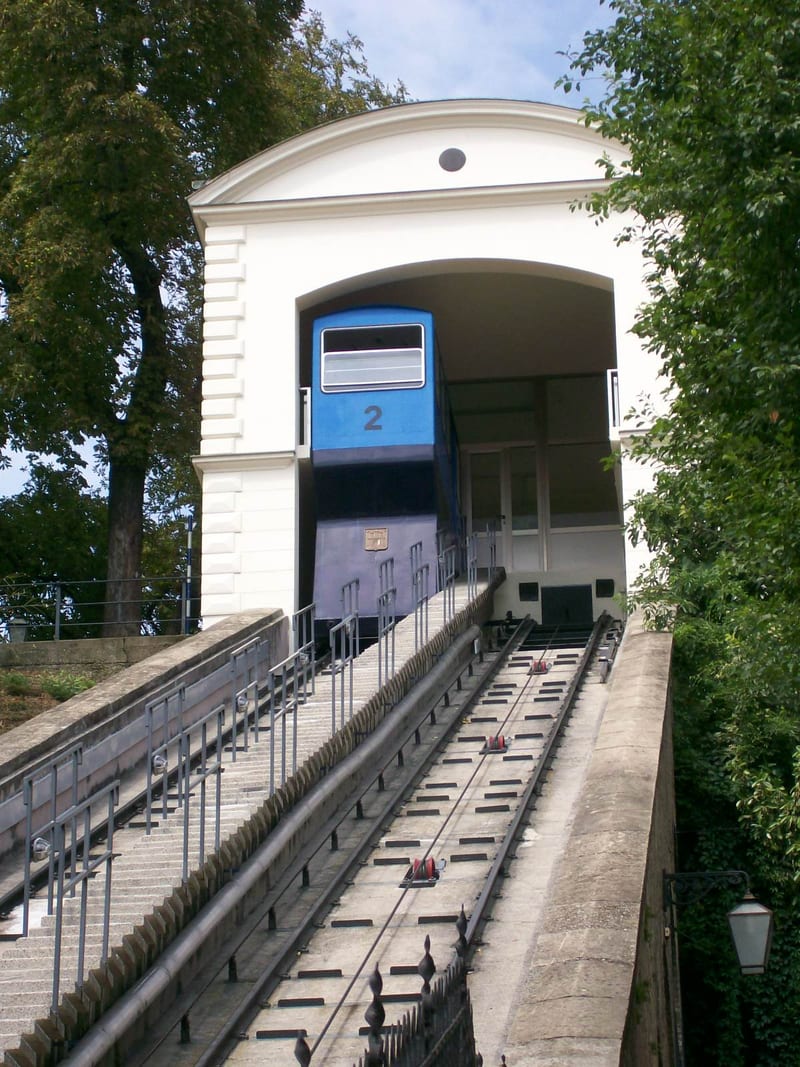 The Zagreb funicular